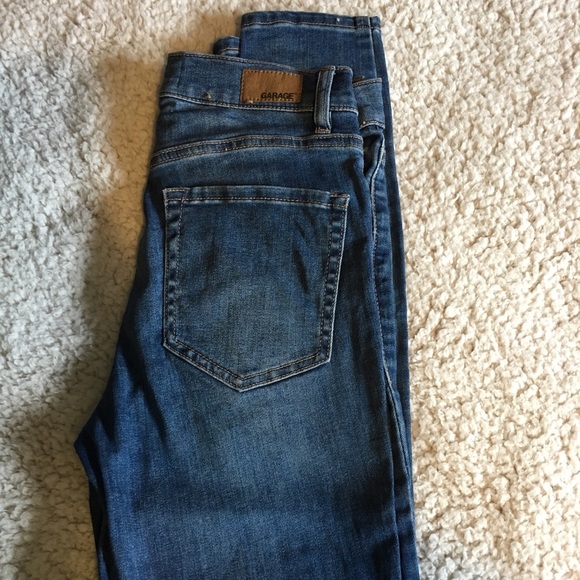 Size 3 Garage blue jean jeggings - Picture 4 of 4